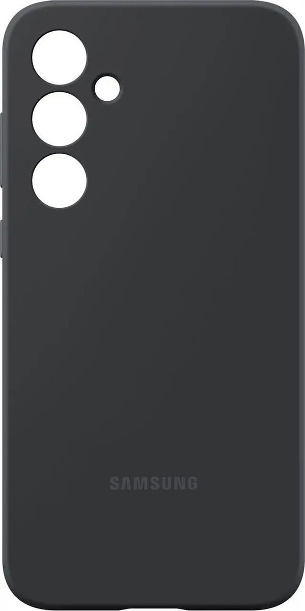 

Чехол-накладка Samsung Silicone Case для смартфона Samsung Galaxy A35, силикон/микрофибра, черный (EF-PA356TBEGRU)