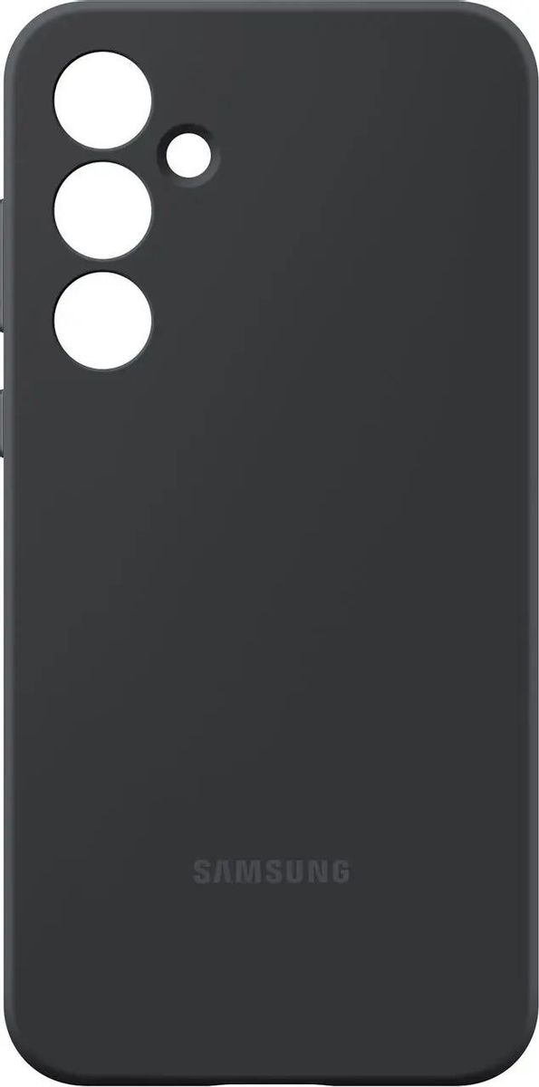 

Чехол-накладка Samsung Silicone Case для смартфона Samsung Galaxy A55, силикон/микрофибра, черный (EF-PA556TBEGRU)
