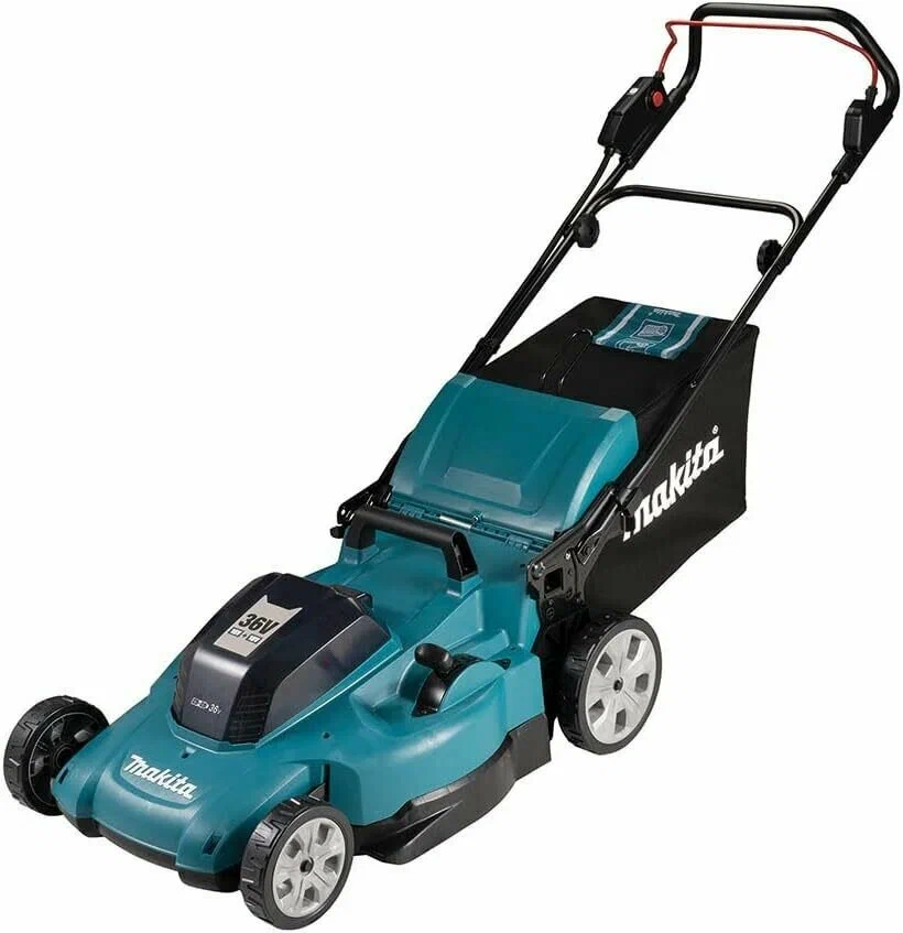 Колесная газонокосилка Makita DLM538CT2, электрическая, аккумуляторная
