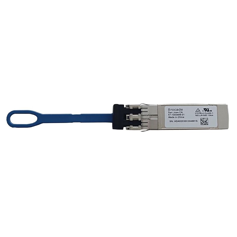 Модуль SFP+ Brocade XBR-000498, 10 км, LC, Tx:1310 нм, 16 Гбит/с, MM, двойной, DDM (57-1000488-01)