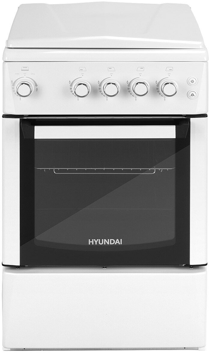 

Плита газовая Hyundai RGG223, белый (RGG223), RGG223