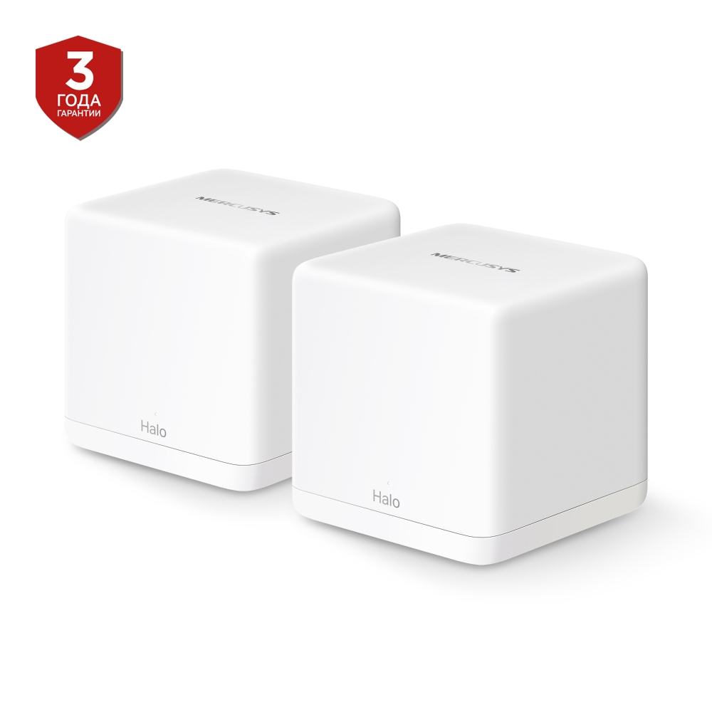 Mesh система Mercusys Halo H60X , до 2702 Мбит/с, комплект 2