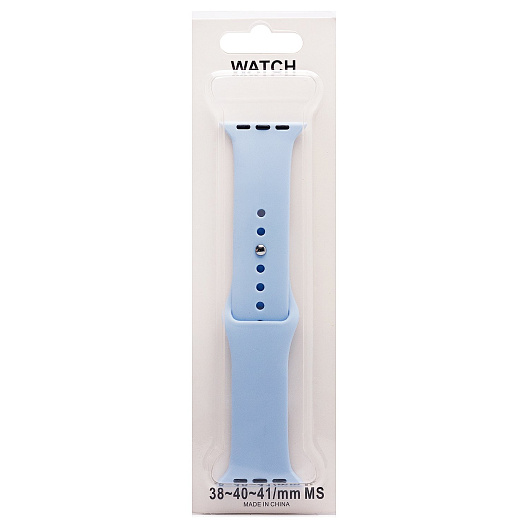 Ремешок ApW Sport Band для Apple Watch 38-41 мм, голубой