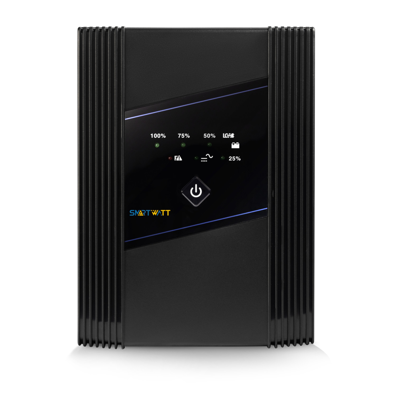 ИБП SMARTWATT UPS UNI 1000 1000 ВА 600 Вт 3 IEC13 и 2 Schuko розеток - 5 черный 3703020390001 1217000₽