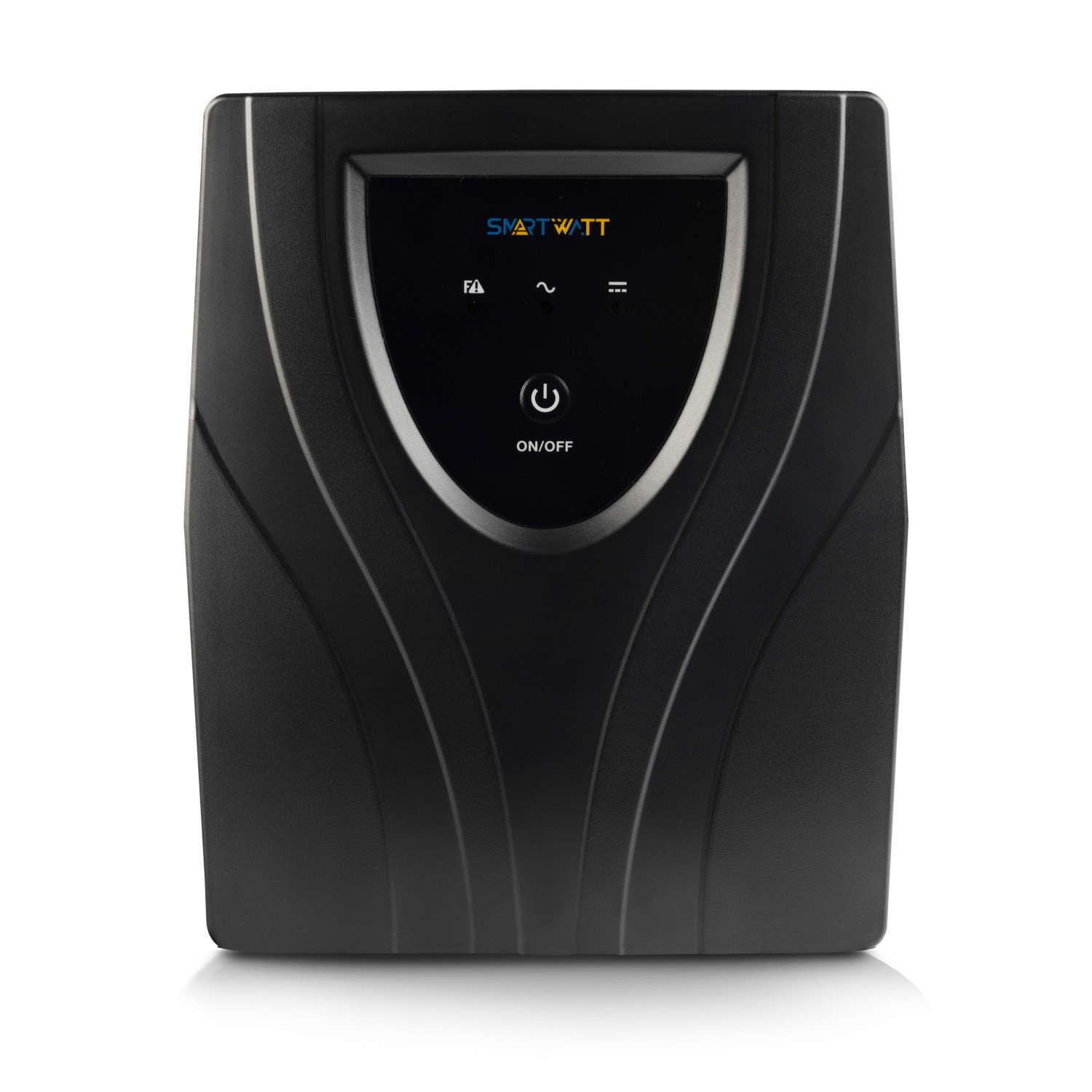 ИБП SMARTWATT UPS UNI Pro 1000, 1000 В·А, 700 Вт, 3 (IEC13) и 2 (Schuko), розеток - 5, USB, черный (3703020400002)