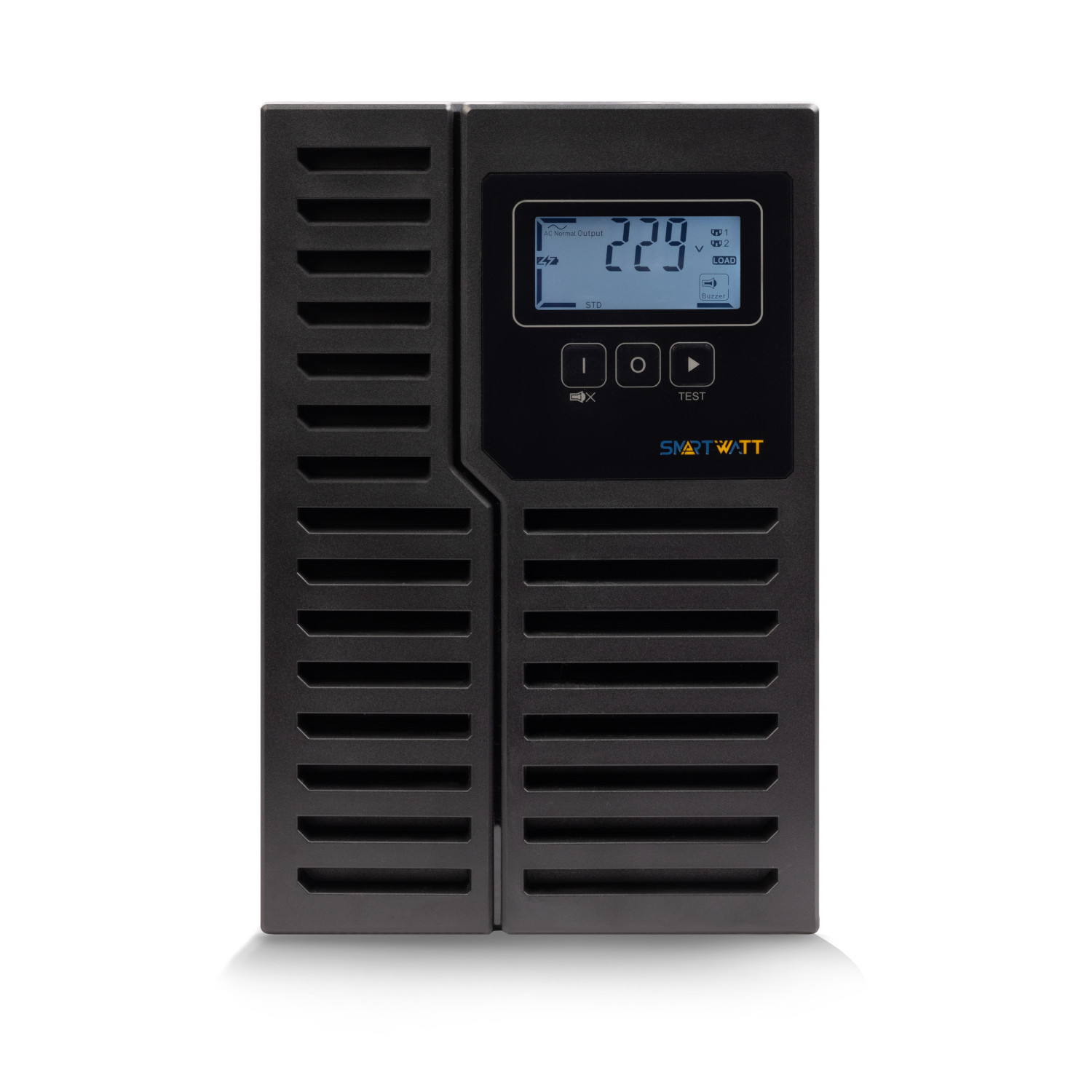 ИБП SMARTWATT UPS XPERT EURO 1kVA, 1000 В·А, 900 Вт, 2 (Schuko), USB, черный (3703020440001) - фото 1