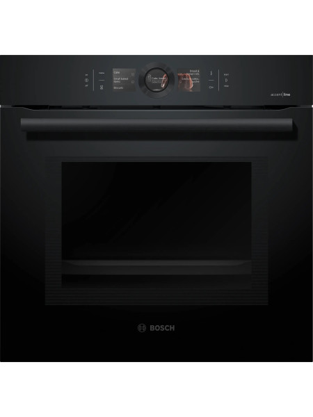 

Духовой шкаф электрический Bosch Serie 8 HBG8764C1, черный (HBG8764C1), HBG8764C1