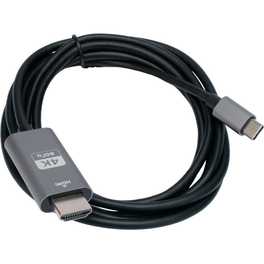 

Кабель USB 2.0 Type-C(M)-HDMI(19M) v2.0 4K, 1.8 м, черный Cablexpert (CCB-A-CM-HDMI-1.8M)