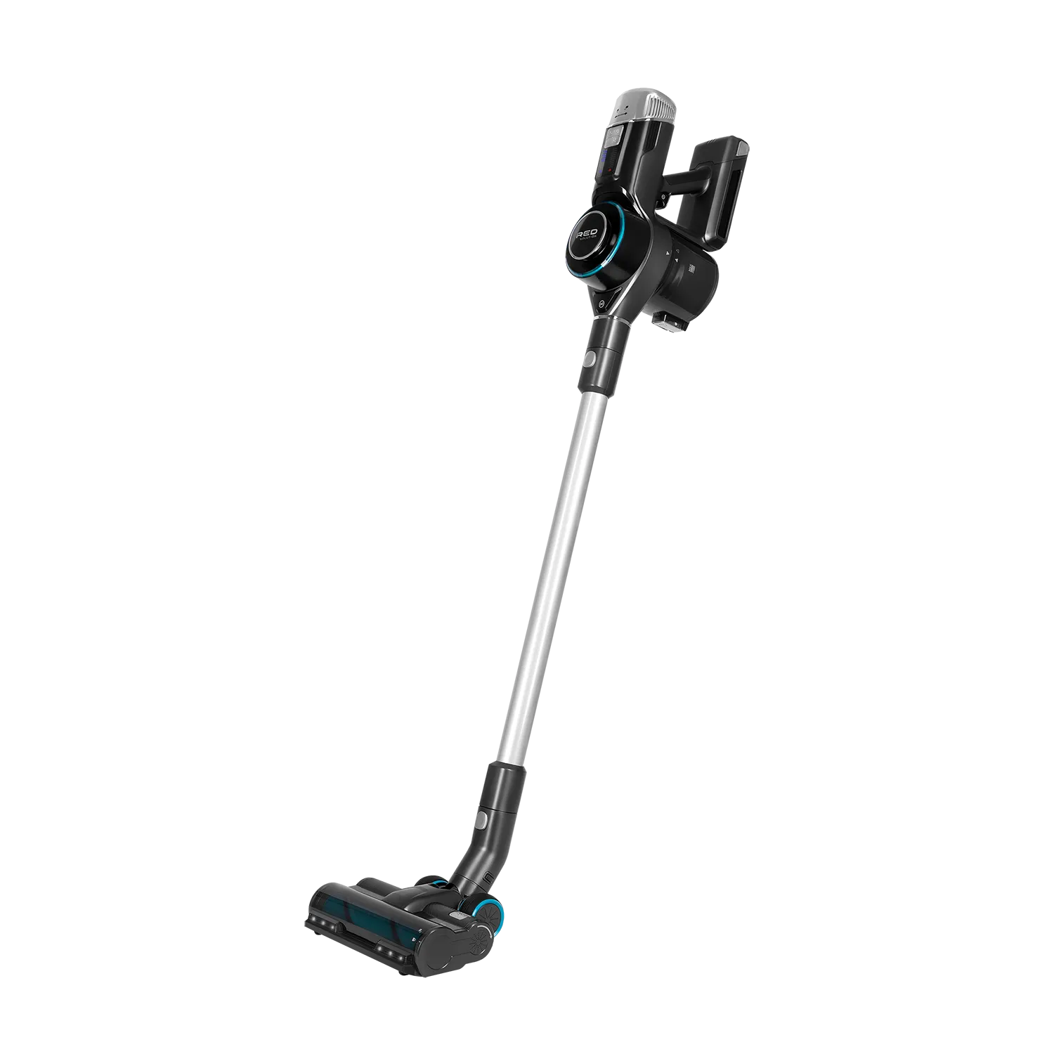 

Вертикальный пылесос RED solution RV-UR3100, 40 Вт/32000Па, питание от аккумулятора, серый/голубой (RV-UR3100), RV-UR3100
