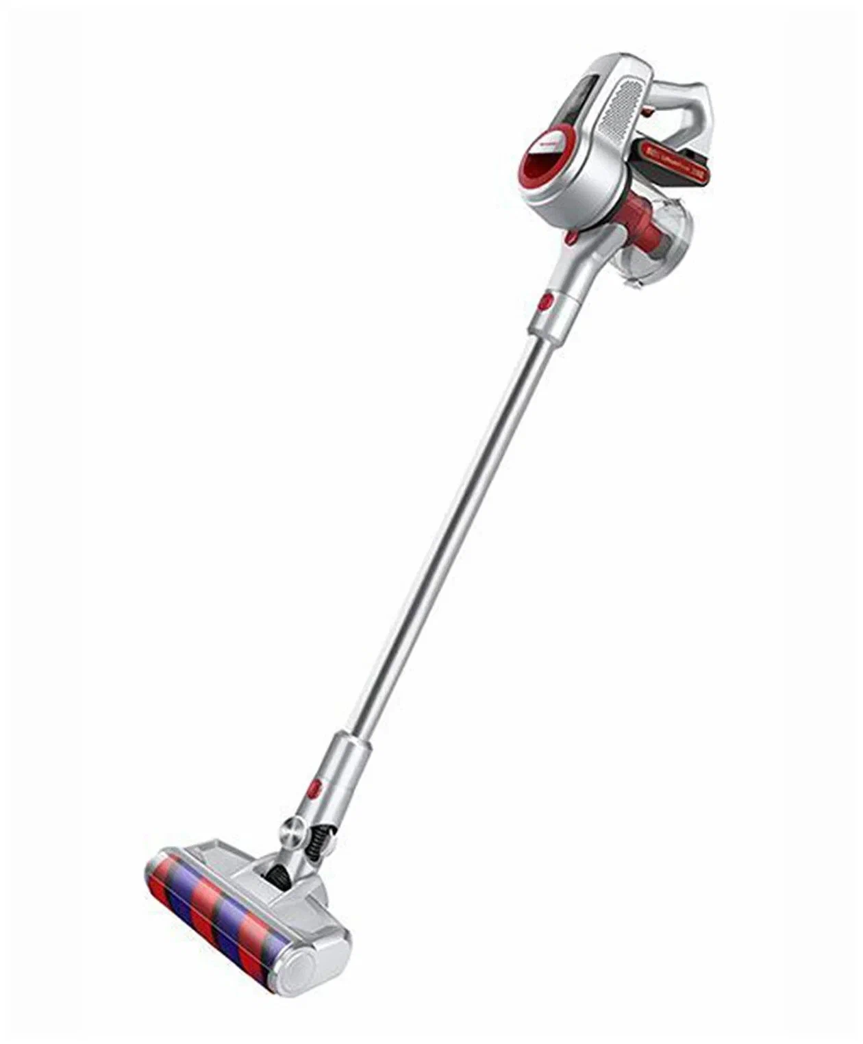 

Вертикальный пылесос Sharp ECSB72RS, 120 Вт, питание от аккумулятора, серебристый/красный (ECSB72RS), ECSB72RS