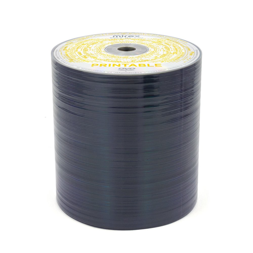 Диск Mirex DVD-R 4.7Gb, 16x, термопленка (100 шт)