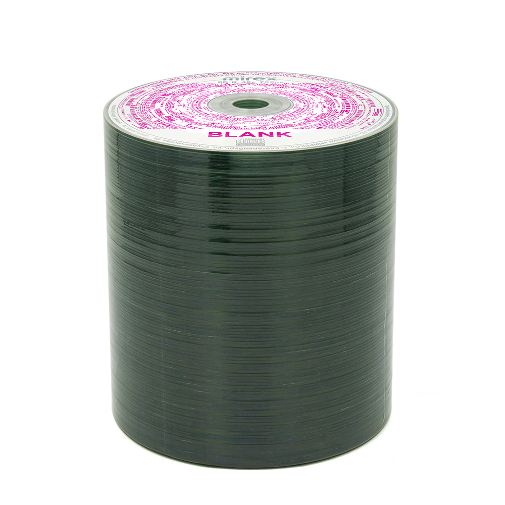 Диск Mirex CD-R 700Mb, 48x, термопленка (100 шт)