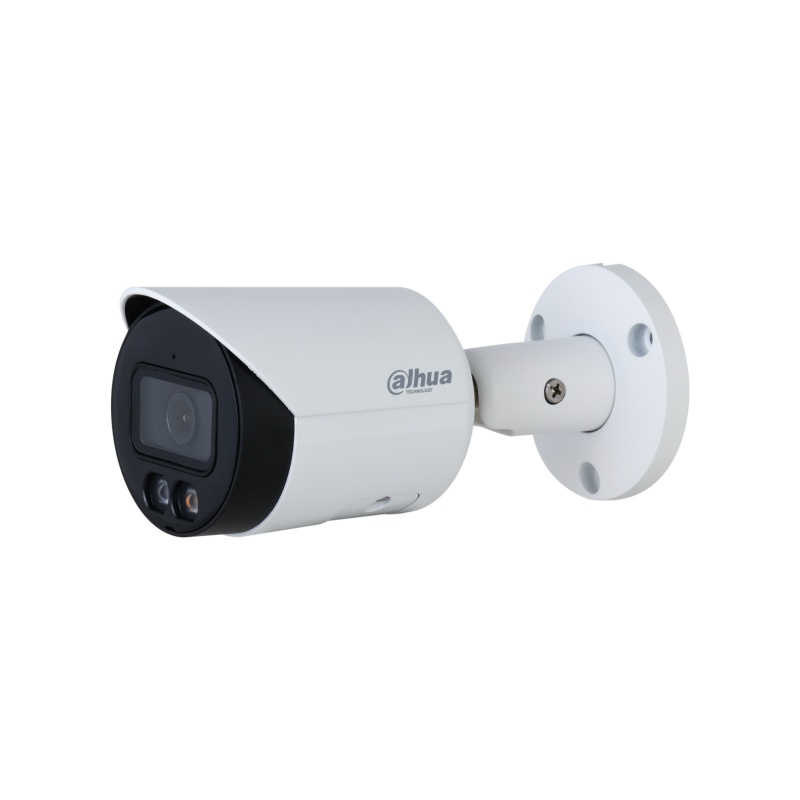 IP-камера DAHUA IPC-HFW2449SP-S-LED 3.6 мм, уличная, цилиндрическая, 4 Мпикс, CMOS, до 2560x1440, до 25 кадров/с, ИК подсветка 30м, POE, -40 °C/+60 °C, белый (DH-IPC-HFW2449SP-S-LED-0360B) - фото 1