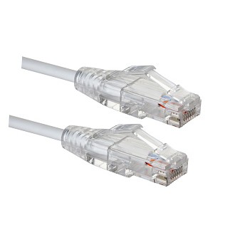 

Патч-корд UTP кат.6a, 10 м, RJ45-RJ45, белый, CU, LSZH, Eurolan Slim Line 21S-UA-10WT (21S-UA-10WT), 21S-UA-10WT