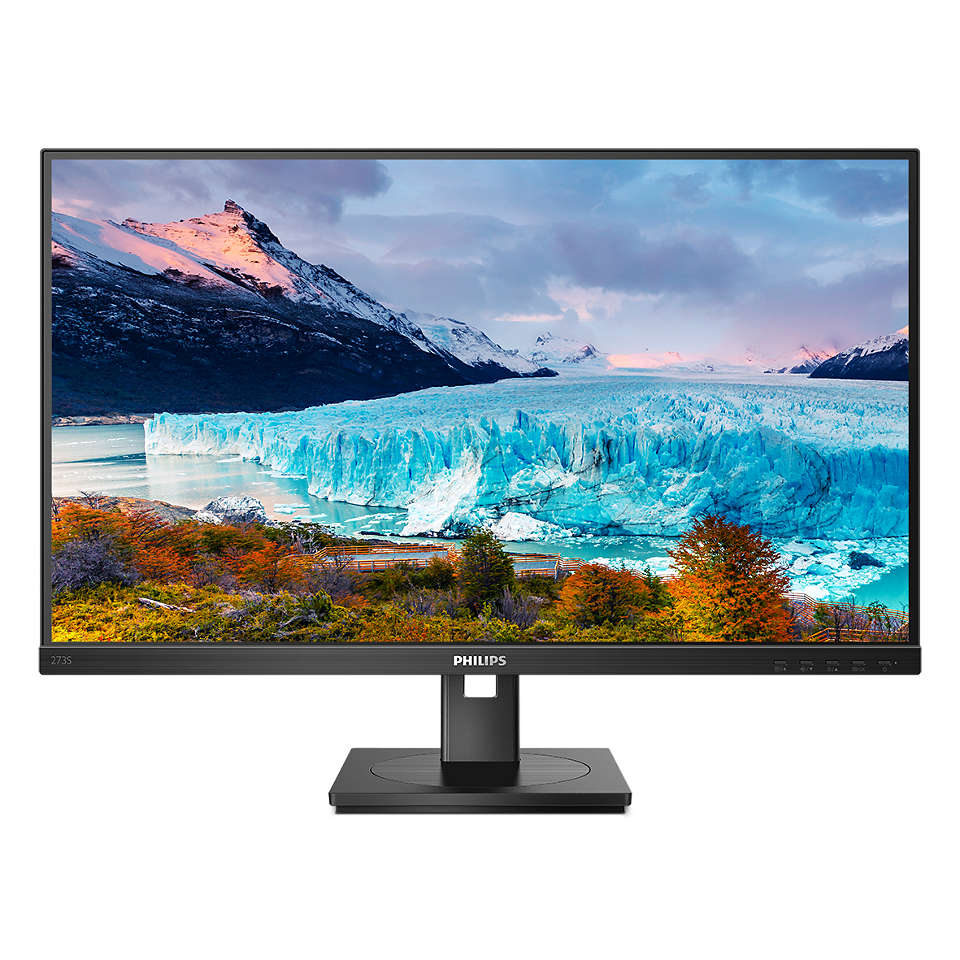 

Монитор 27" Philips S Line 273S1 (00/01) IPS, 1920x1080 (16:9), 300кд/м2, 4 мс, 178°/178°, HDMI, DisplayPort, USB Type-C, черный (273S1 (00/01)), 273S1 (00/01)