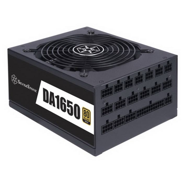 

Блок питания 1650 Вт ATX SilverStone DA1650, 135 мм, 80 Plus Gold, Retail (SST-DA1650-G), DA1650