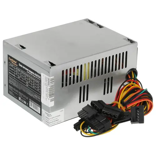 

Блок питания 350 Вт ATX Exegate AAA350, 80 мм, Bulk (OEM) (ES259589RUS-PC), AAA350