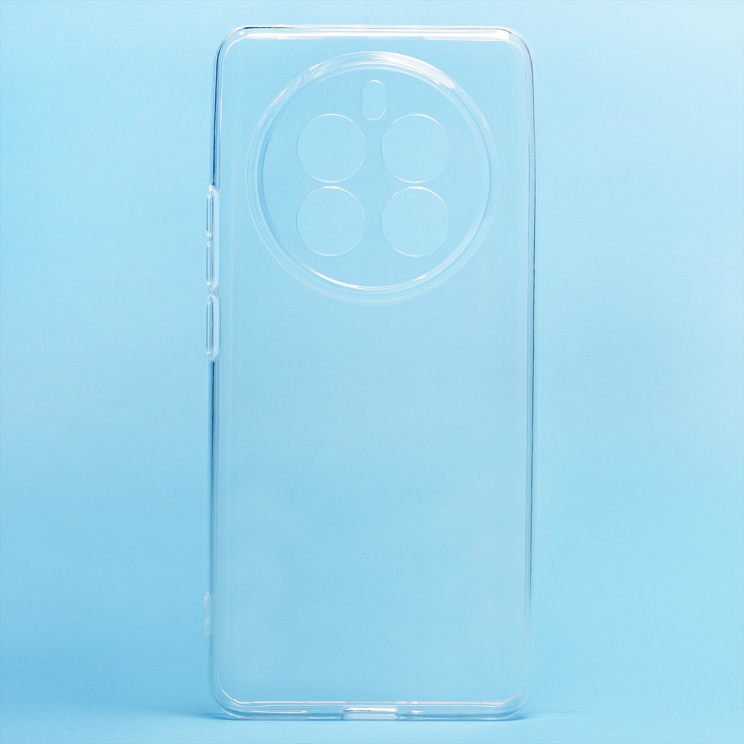 Чехол-накладка Activ ASC-101 Puffy 0.9мм для смартфона Realme 12 Pro +, силикон, прозрачный (228769) - фото 1