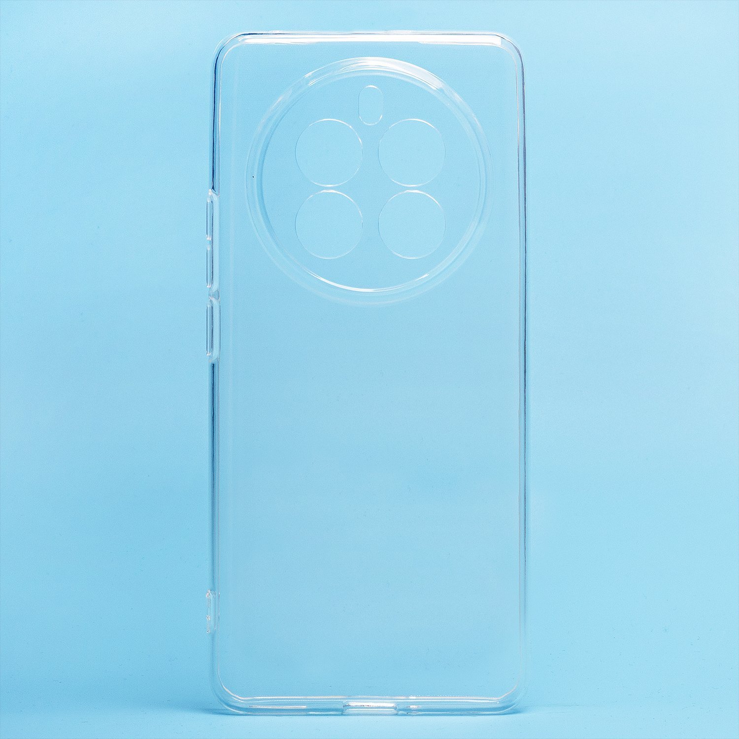 Чехол-накладка Activ ASC-101 Puffy 0.9мм для смартфона Realme 12 Pro, силикон, прозрачный (228784) - фото 1