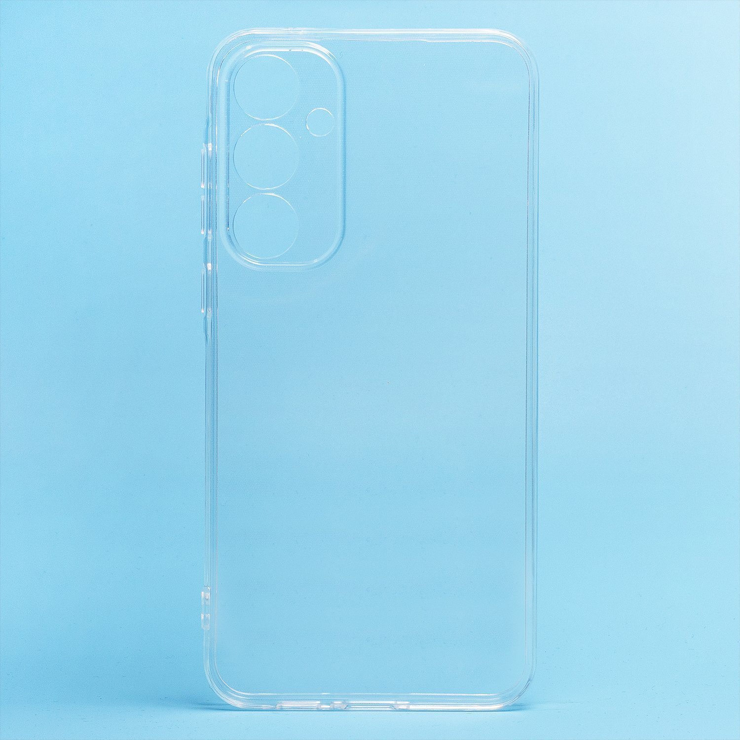 Чехол-накладка Activ ASC-101 Puffy 0.9мм для смартфона Samsung Galaxy A55, силикон, прозрачный (228735)
