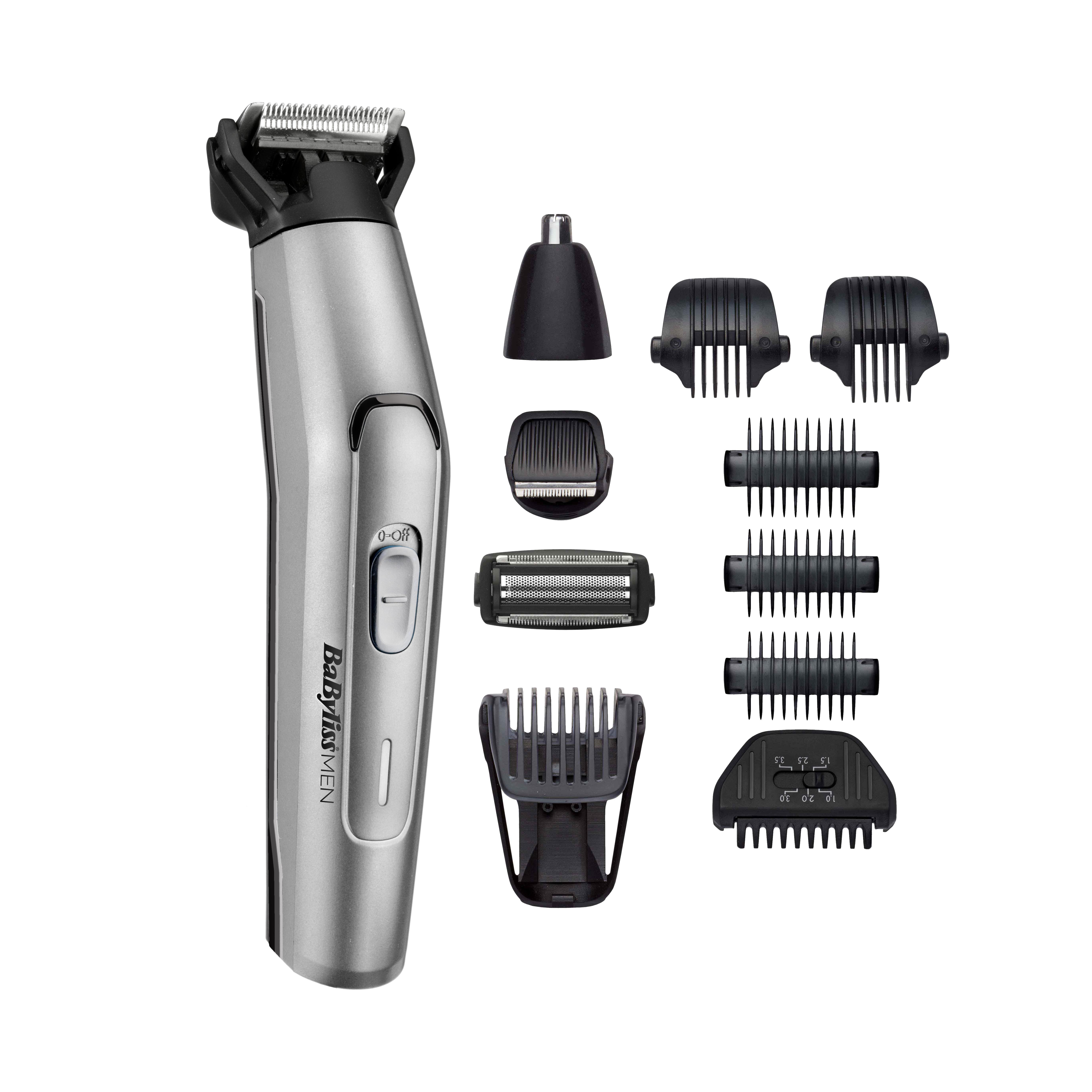 

Триммер Babyliss MT861E, насадок 11, серебристый (MT861E), MT861E