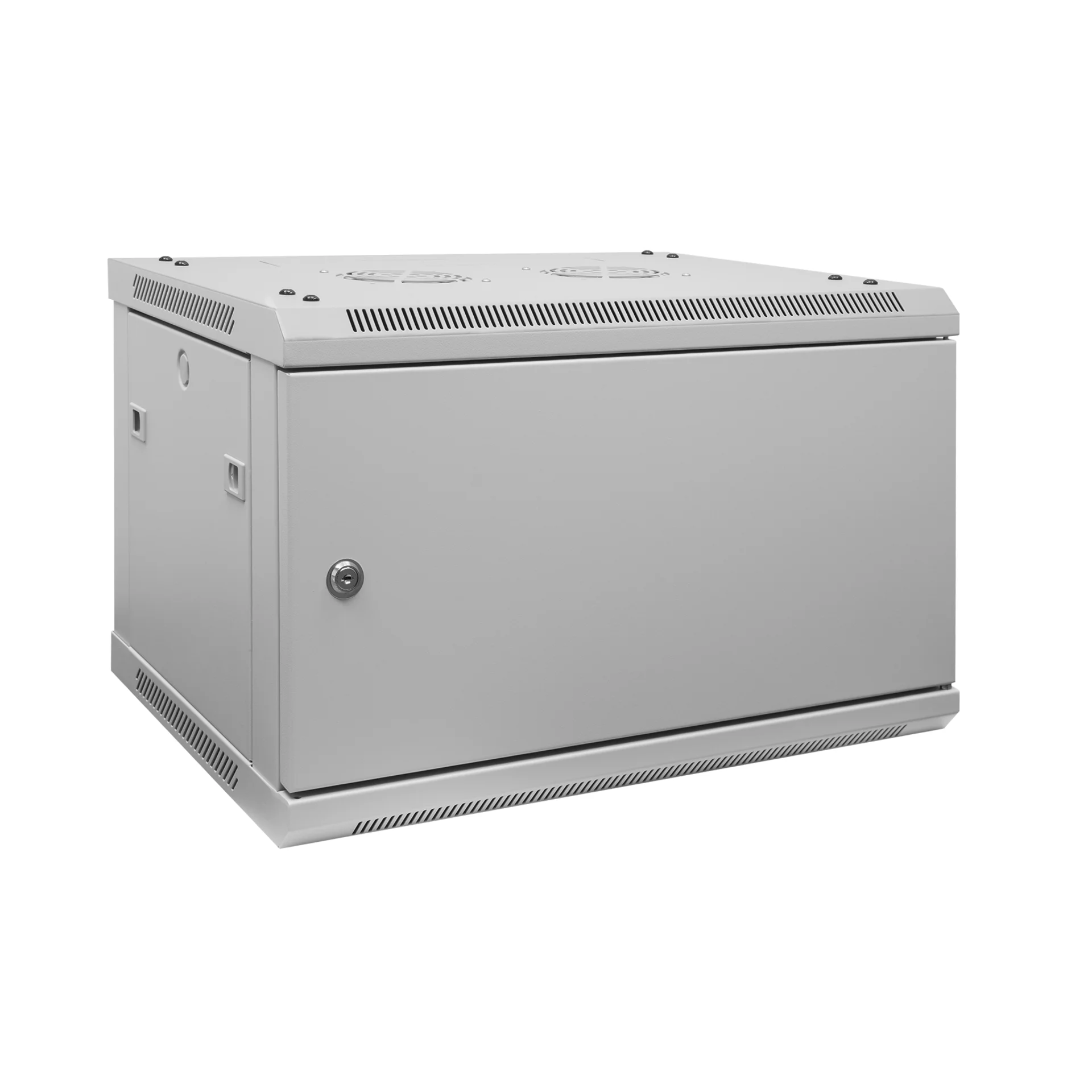 

Шкаф телекоммуникационный настенный 12U 600x600 мм, металл, серый, SNR (SNR-TWC-12-SF-R-MD)