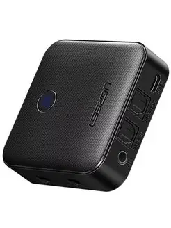 Bluetooth-ресивер/передатчик UGREEN CM144, 3.5mm/Toslink, черный (70158)