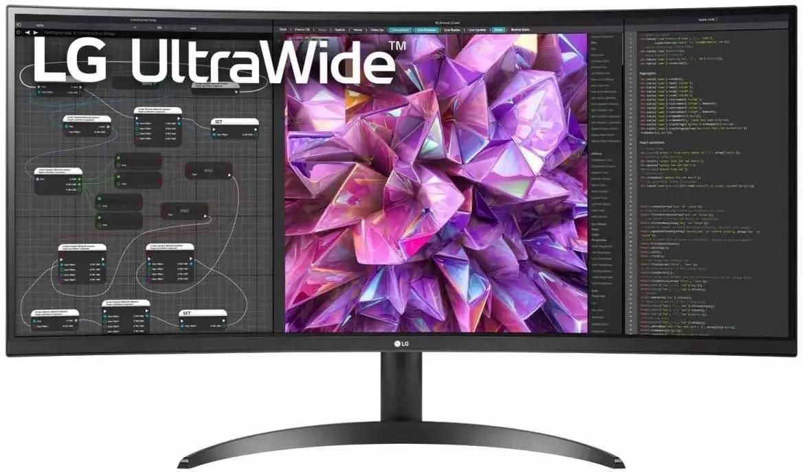Монитор 34" LG UltraWide 34WQ60C-B черный