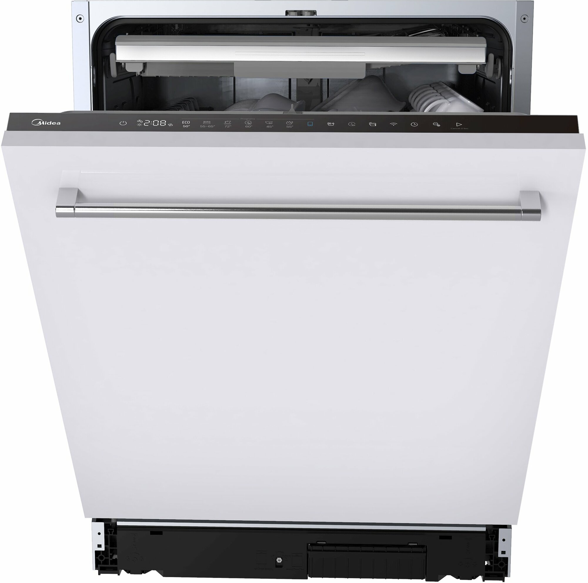 

Посудомоечная машина встраиваемая полноразмерная Midea MID60S720I, серебристый (MID60S720I), MID60S720I
