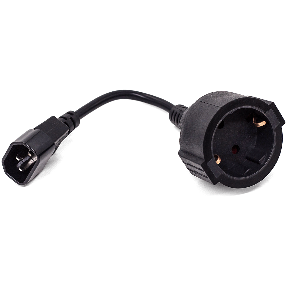 

Кабель питания Europlug(F)-IEC-320-C14, 10А, 15 см, черный Fillum (FL-APC10-EU-C14-0.15M)