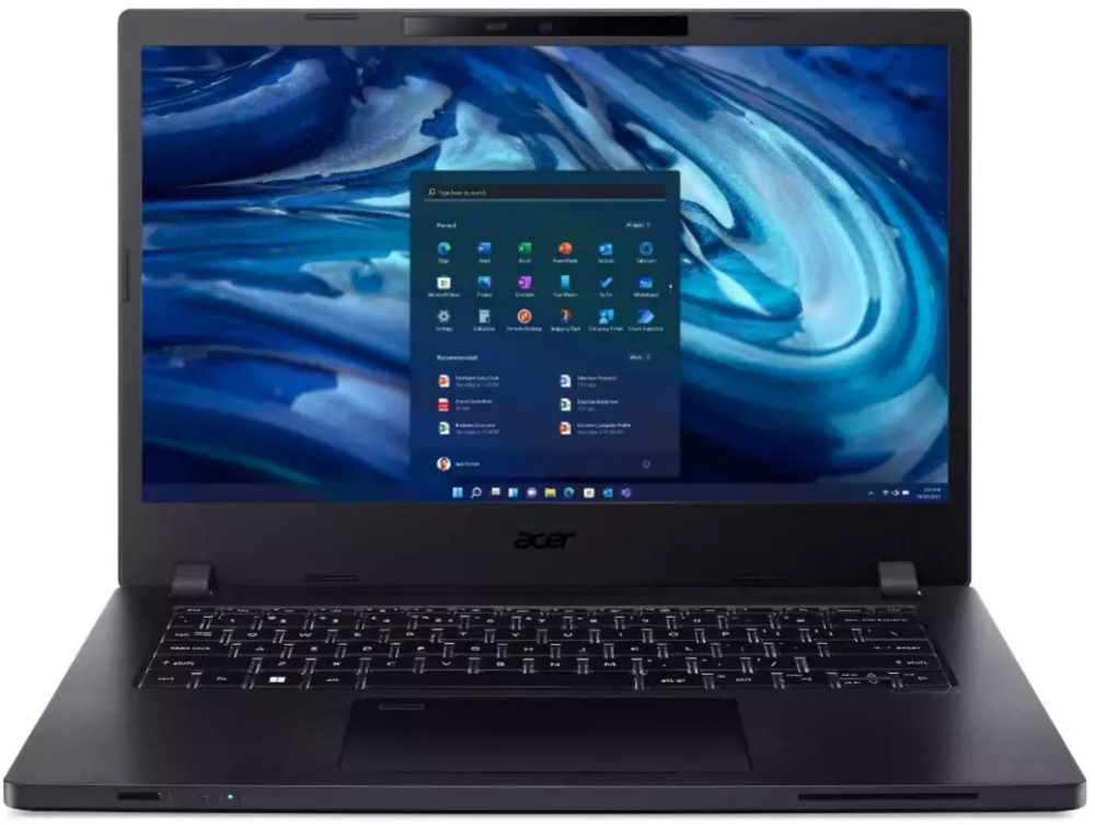 

Ноутбук Acer TravelMate P2 TMP214-54 14" IPS 1920x1080, Intel Core i5 1235U 1.3 ГГц, 8Gb RAM, 256Gb SSD, W11Pro, черный (NX.VYAEK.00F), TMP214-54