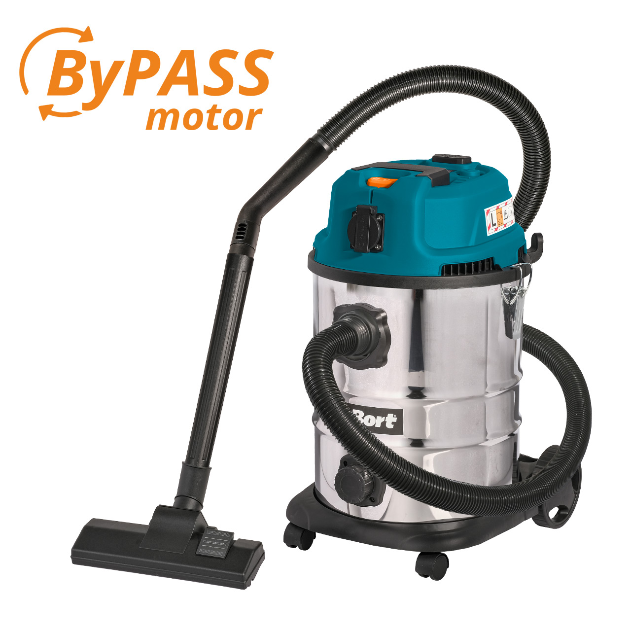 Строительный пылесос Bort BSS-1625-Storm, сетевой