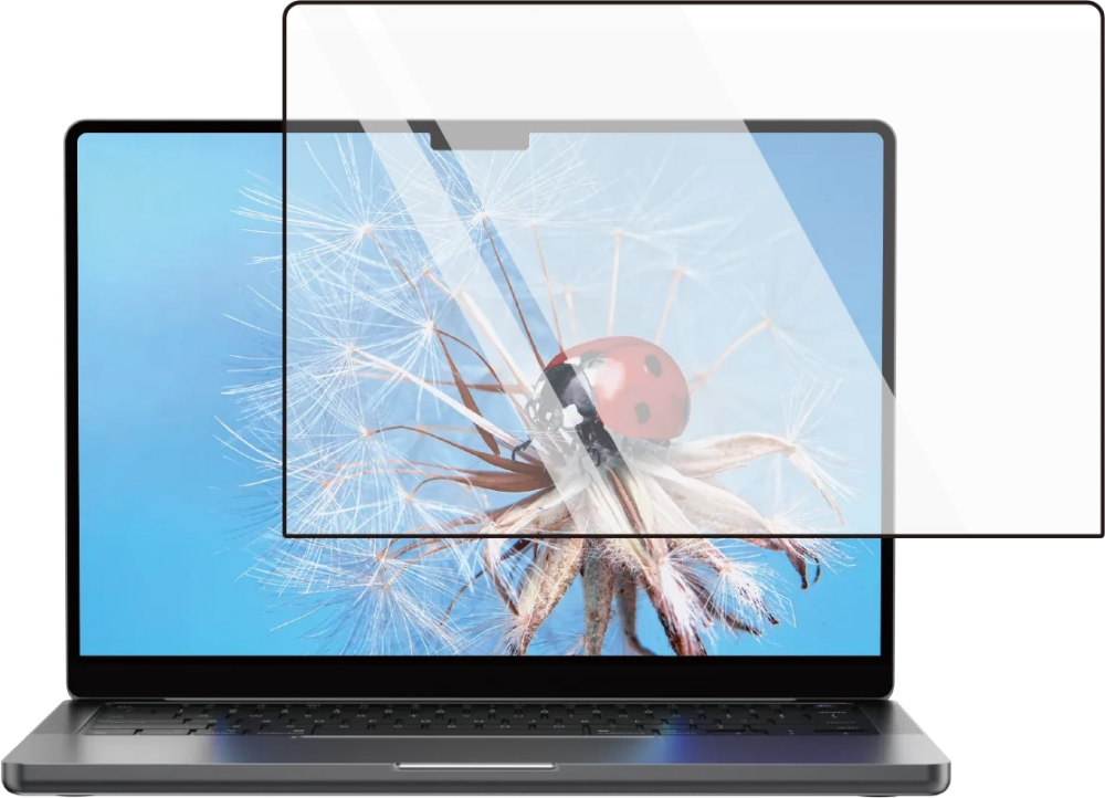 

Защитная пленка SwitchEasy EasyVision Screen Protector для Apple MacBook Air 15 M2/M3, матовая, черный (SMBA15055TR23), EasyVision Screen Protector