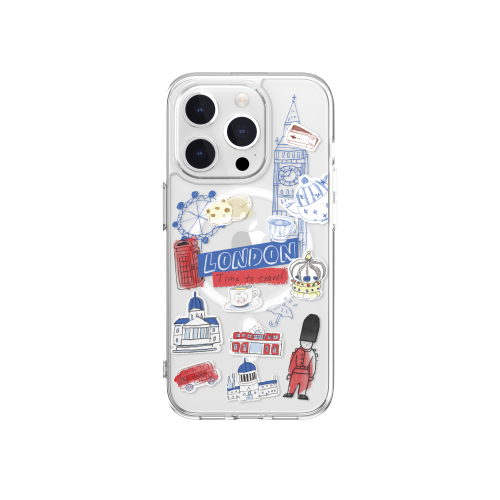 

Чехол-накладка SwitchEasy City M London для смартфона Apple iPhone 15 Pro, поликарбонат, принт (SPH56P186LD23)