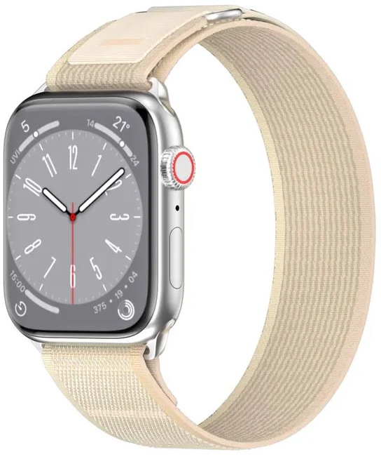 

Ремешок SwitchEasy Flex Woven Nylon Watch Loop для Apple Watch, 38-41 мм, нейлон, бежевый (SAW341161SI23), 0