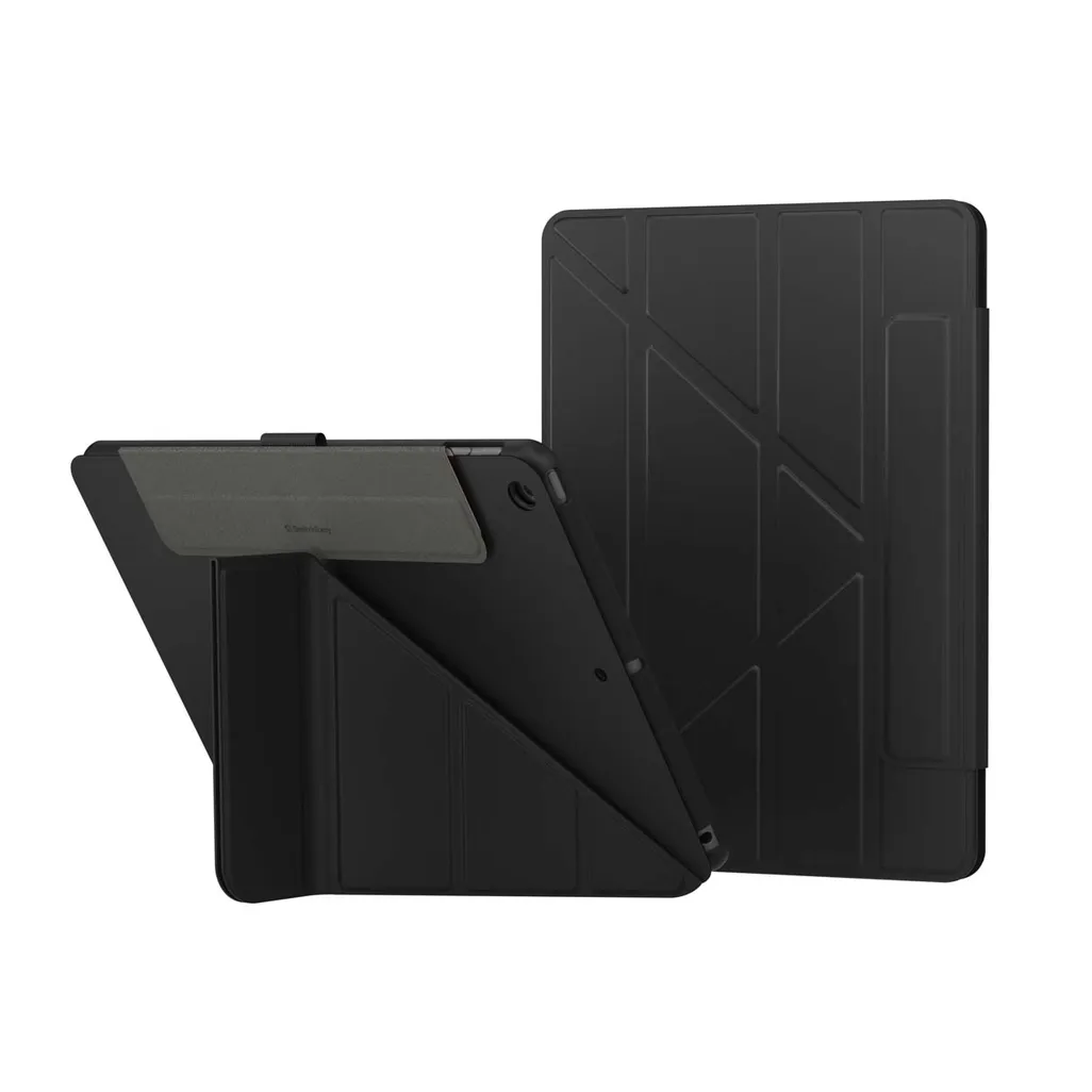 Чехол SwitchEasy Origami для планшета Apple 2021~2019 iPad 10.2, черный (SPD110093BK22)
