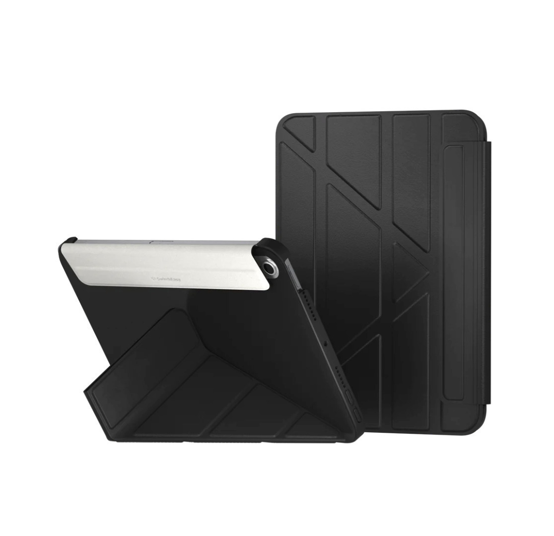 Чехол SwitchEasy Origami для планшета Apple iPad mini 8.3 (2021), черный (SPD183093BK22)