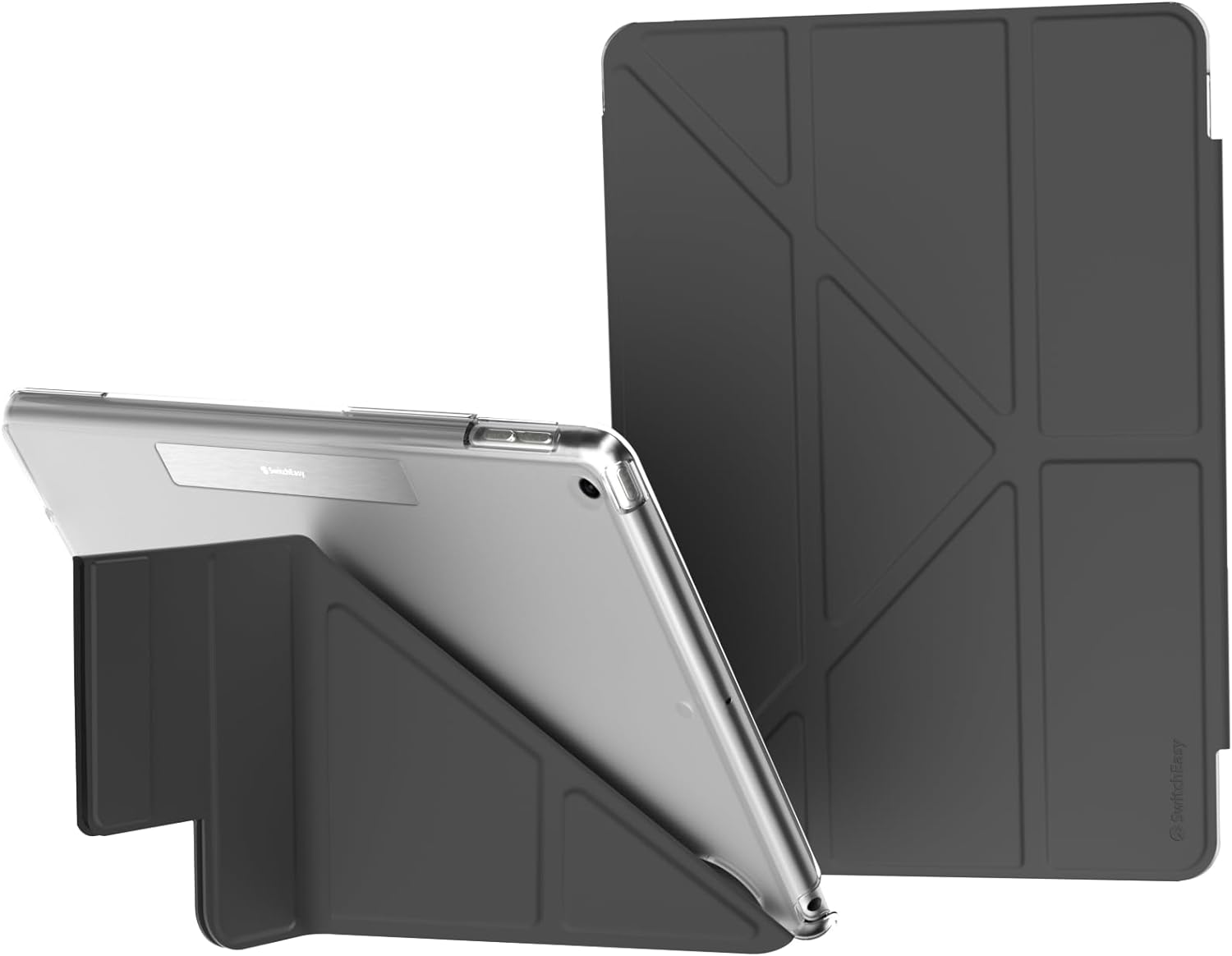 Чехол SwitchEasy Origami Nude для планшета Apple iPad 10.2 (2019-2021), черный (SPD110037BK22)