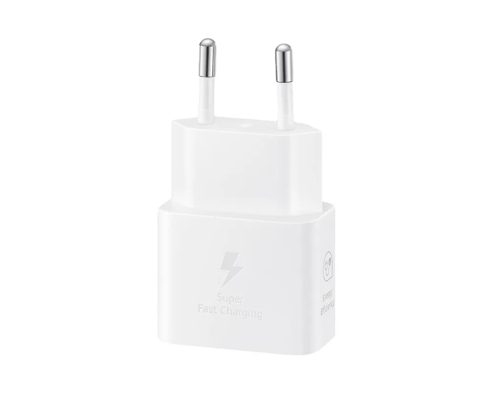 

Сетевое зарядное устройство Samsung EP-T2510XWEGEU 25 Вт, EU, USB type-C, Quick Charge, белый (SAM-EP-T2510XWEGEU), кабель type-C/type-C, EP-T2510XWEGEU