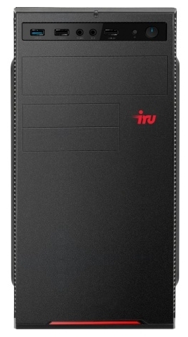 

Системный блок IRU Office 612 MT, Intel Pentium Gold G6405 4.1 ГГц, 4Gb RAM, 240Gb SSD, без ОС, черный (1565866), 612 MT