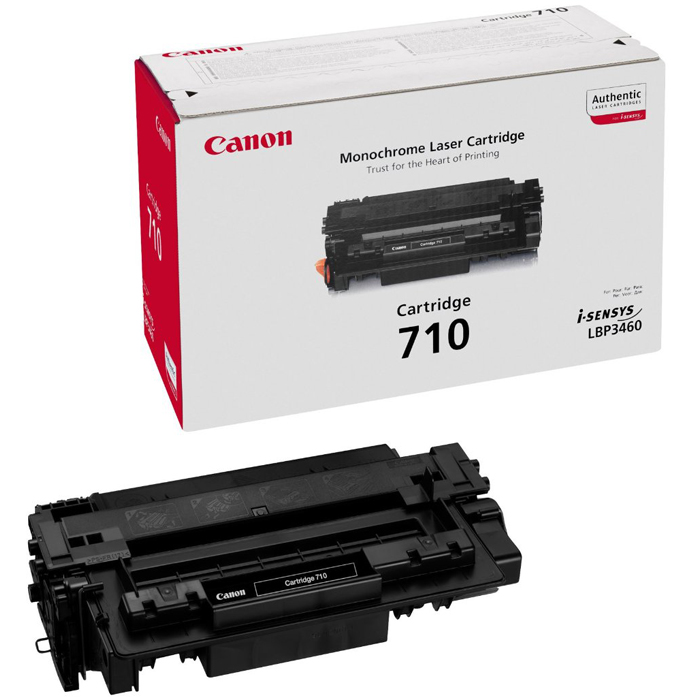 

Картридж лазерный Canon 710/0985B001, черный, 6000 страниц, оригинальный для Canon LBP-3460, 710