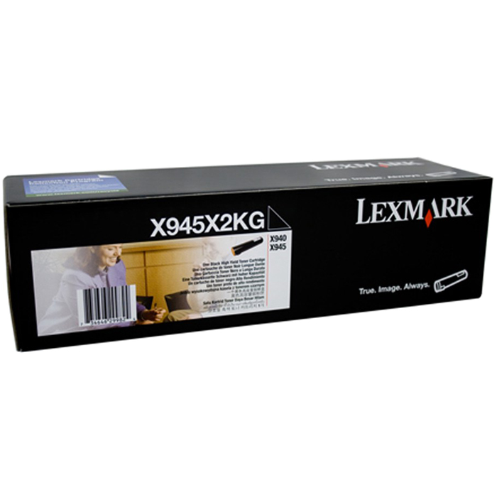 

Картридж лазерный Lexmark X945X2KG, черный, 36000 страниц, оригинальный для X940, X945, X945X2KG