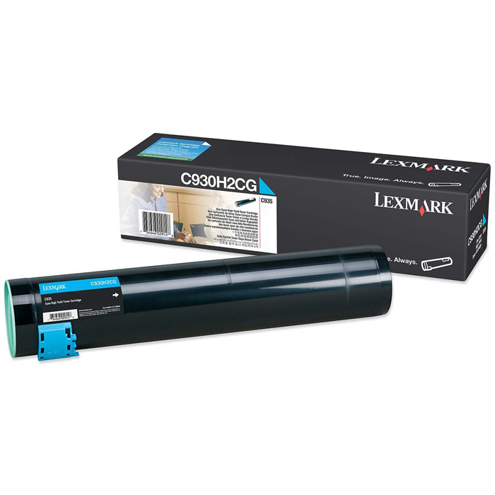 

Картридж лазерный Lexmark C930H2CG, голубой, 24000 страниц, оригинальный для C935, C930H2CG