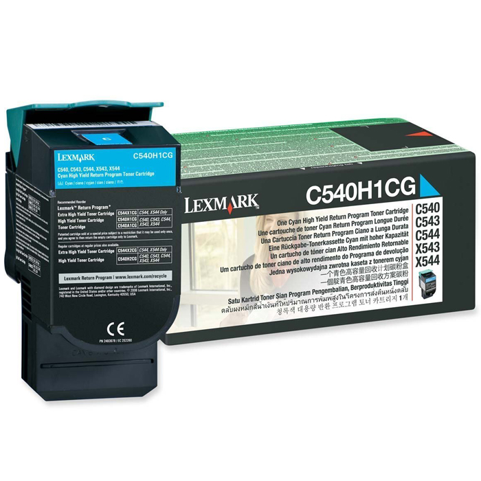 

Картридж лазерный Lexmark C540H1CG, голубой, 1шт., 2000 страниц, оригинальный, для Lexmark C540, C543, C544, C546, X548, X546, X543, X544, C540H1CG