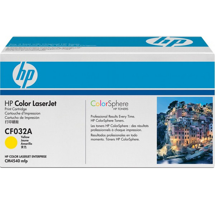 Картридж лазерный HP 646A/CF032A, желтый
