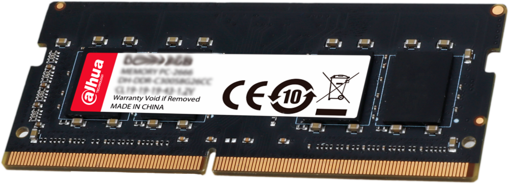 

Память DDR4 SODIMM 8Gb, 2666MHz, CL19, 1.2V, Dahua (DHI-DDR-C300S8G26) Retail, DHI-DDR-C300S8G26