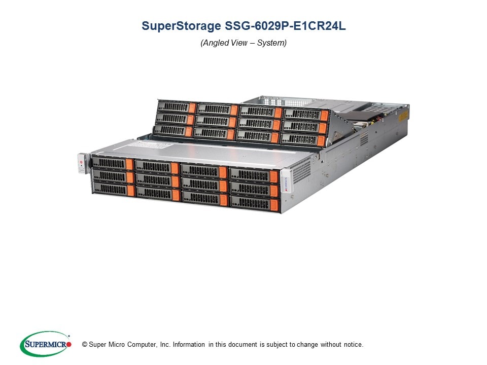 

Серверная платформа SuperMicro 6029P-E1CR24L, 2xSocket3647, 24xDDR4, 24x3.5 HDD HS + 2x2.5 HS, Broadcom 3008, No LAN, IPMI, Redundant 2x1600 Вт, 2U (SSG-6029P-E1CR24L), 6029P-E1CR24L