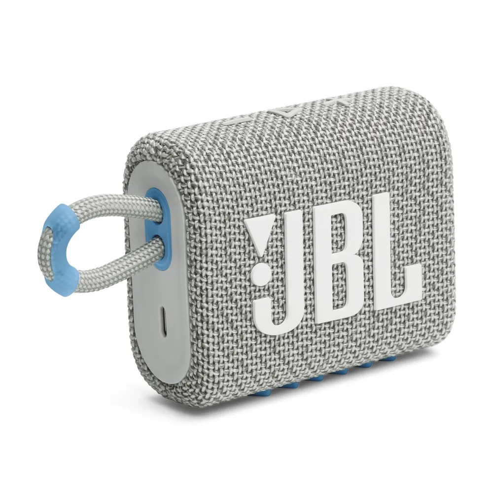 

Портативная акустика JBL ECO WHITE GO , 4.2 Вт, Bluetooth, серый (JBLGO3ECOWHT), ECO WHITE GO