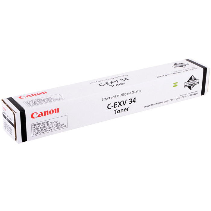 Картридж лазерный Canon C-EXV34Bk/3782B002, черный