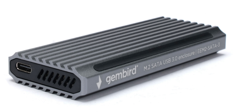 

Внешний бокс Gembird EEM2-SATA-3, 1xM.2 USB 3.0, серебристый (EEM2-SATA-3), EEM2-SATA-3